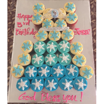 Pull Apart Cupcake Cake